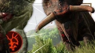 Life of a Nasutoceratops! || Path of Titans [Nasuto mod gameplay]