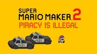 Super Mario Maker 2 - Anti-Piracy Screen