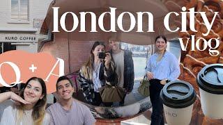 soru cevap + londra vlog // uzak ilişki, yurtdışında yaşam, ilişkide güven ‍️‍