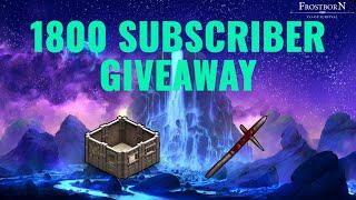 1800 Subscriber EUE Giveaway (Frostborn : Coop Survival)