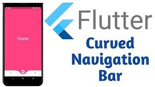 curved bottom navigation bar #flutter