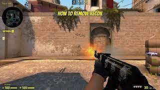 HOW TO REMOVE RECOIL #csgo