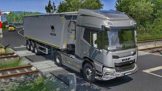 Early Morning Drive to The West Balkans | DAF XD | #ets2 1.50