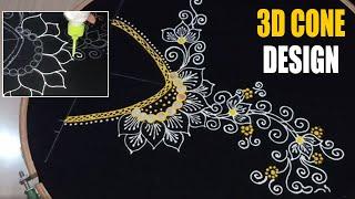 242-Beautiful design for kurthis and blouses || 3d cone designs || low-cost designs