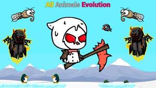 All Animals Evolution With Xmas Reaper (EvoWorld.io)