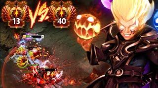 EPIC RANK 13 MIKOTO INVOKER vs SHADOW FIEND MID | Dota 2 Invoker