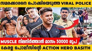 സമരക്കാരനെ പൊക്കിയെടുത്ത് മാറ്റിയ Viral police ഇവിടയുണ്ട് | Basith Anwar | Interview