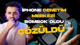 iOS 18 Kontrol Merkezini Özelleştirin - 1 Dakikada Wi-Fi, Bluetooth, AirDrop, Hücresel Veri Ekleyin