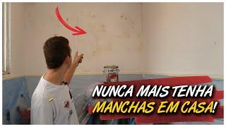 COMO TIRAR MANCHAS AMARELAS DA PAREDE