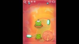 Cut the Rope: Time Travel 40 Snowflake Walkthrough