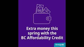 BC Affordability Credit