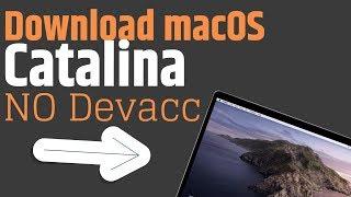 Install macOS Catalina without developer account