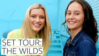 The Wilds Actors Give A Set Tour | Prime Video