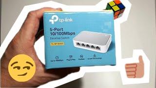 Desktop Switch Ethernet TP-LINK TL-SF1005D a cosa serve, installazione configurazione