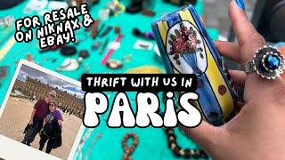 Laura Caldwell Paris Sourcing Trip|THRIFT WITH US|Paris Adventures|Niknax|Ebay Reselling