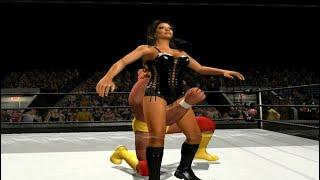 Candice vs Hulk Hogan | WWE Smackdown Vs Raw 2007 | Royal Rumble | Hulkamania | PCSX 2