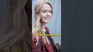 Top 10 Most Beautiful Stunning Swedish Women In 2024 #shorts