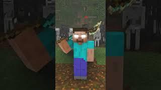 Steve becomes Herobrine taking revenge on the villagers -  Minecraft Animation