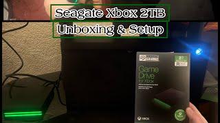 Seagate Xbox 2TB Game Drive (Setup & Review)