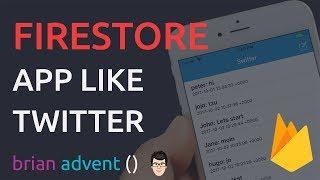 iOS Swift Tutorial: App like Twitter with Firestore Cloud Database