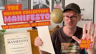 My Record Collecting Manifesto | Vinyl community