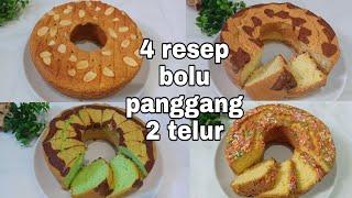 4 resep bolu panggang 2 telur enak dan lembut