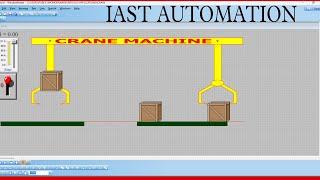 How to operate a crane in intouch scada||Intuch scada me crane kaise chalaye||SCADA all properties.