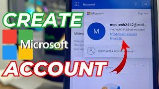 How to Create Microsoft Account in Mobile Phone 2024