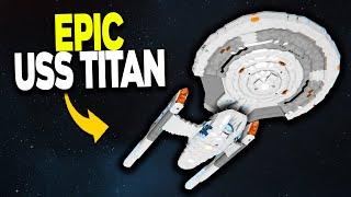 USS Titan-A Exploration Cruiser - Space Engineers Workshop Review