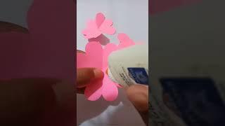 Diy | Paper Rose Flower Making | Paper crafts ideas