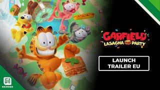 Garfield Lasagna Party | Launch Trailer PEGI EU | Balio Studio & Microids