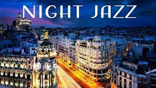 Night Plaza Jazz - Smooth Midnight Background Jazz: Elegant Instrumental Music