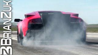 Modified Lamborghini Murcielago LP640 Burnouts & Accelerations