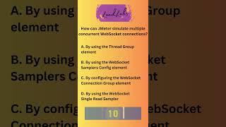 How can JMeter simulate multiple concurrent WebSocket connections?