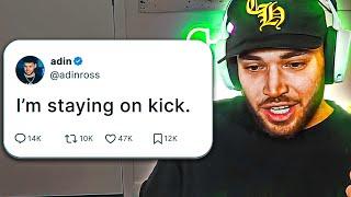 Adin Ross Just SAVED Kick Streaming