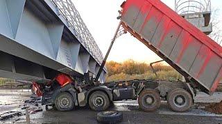 Dangerous Heavy Truck Driving Fails | Bad Day VS Truck | Heavy Equipment Fails Compilation 2024