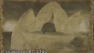 Neverwinter - Turtle Shell Peak Treasure Map Location - Sea of Moving Ice