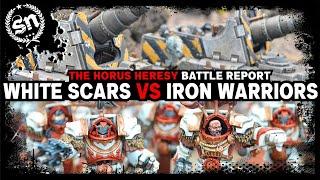 White Scars vs Iron Warriors - The Horus Heresy (Battle Report)