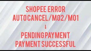 Shopee Error mo1/mo2/AUTO CANCEL checkout #newuser #freeitems #error #mo1mo2 #createaccount