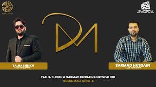 Talha Sheikh and Sarmad Hussain Revealing #DressMall on Site #Bahriatownkarachi