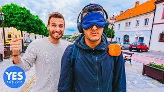 Dropped Blindfolded in a New Country with No Money!!