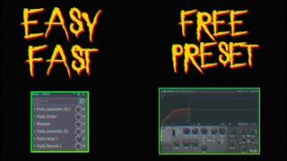How I Mix my Shit Vocals Easy and Fast on FL Studio (FREE fst)