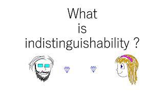 What is indistinguishability ?