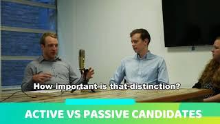 Active vs Passive Candidate Sourcing