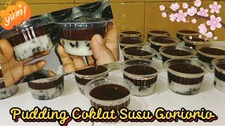 UNTUNG BERKALI-KALI LIPAT‼️IDE JUALAN DESSERT KEKINIAN | PUDDING CUP MINI COKLAT SUSU GORIORIO