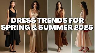 The Hottest Dress Trends for Spring & Summer 2025!