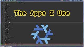 The Apps I use ft. NixOS