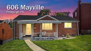 Virtual Home Tour: 606 Mayville Ave, Pittsburgh, PA 15226