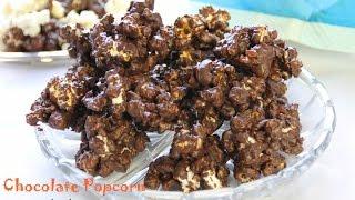 Chocolate Popcorn - 3 Ingredients