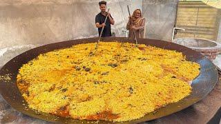 We Made the Biggest Kadai Biryani Ever !!!